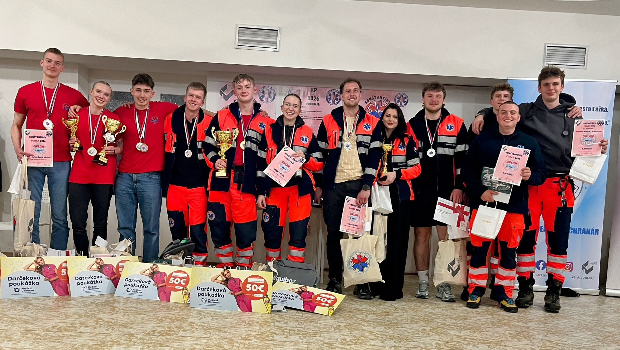 Druhý ročník medzinárodnej súťaže Konštantínov pohár vyhrala naša univerzita
